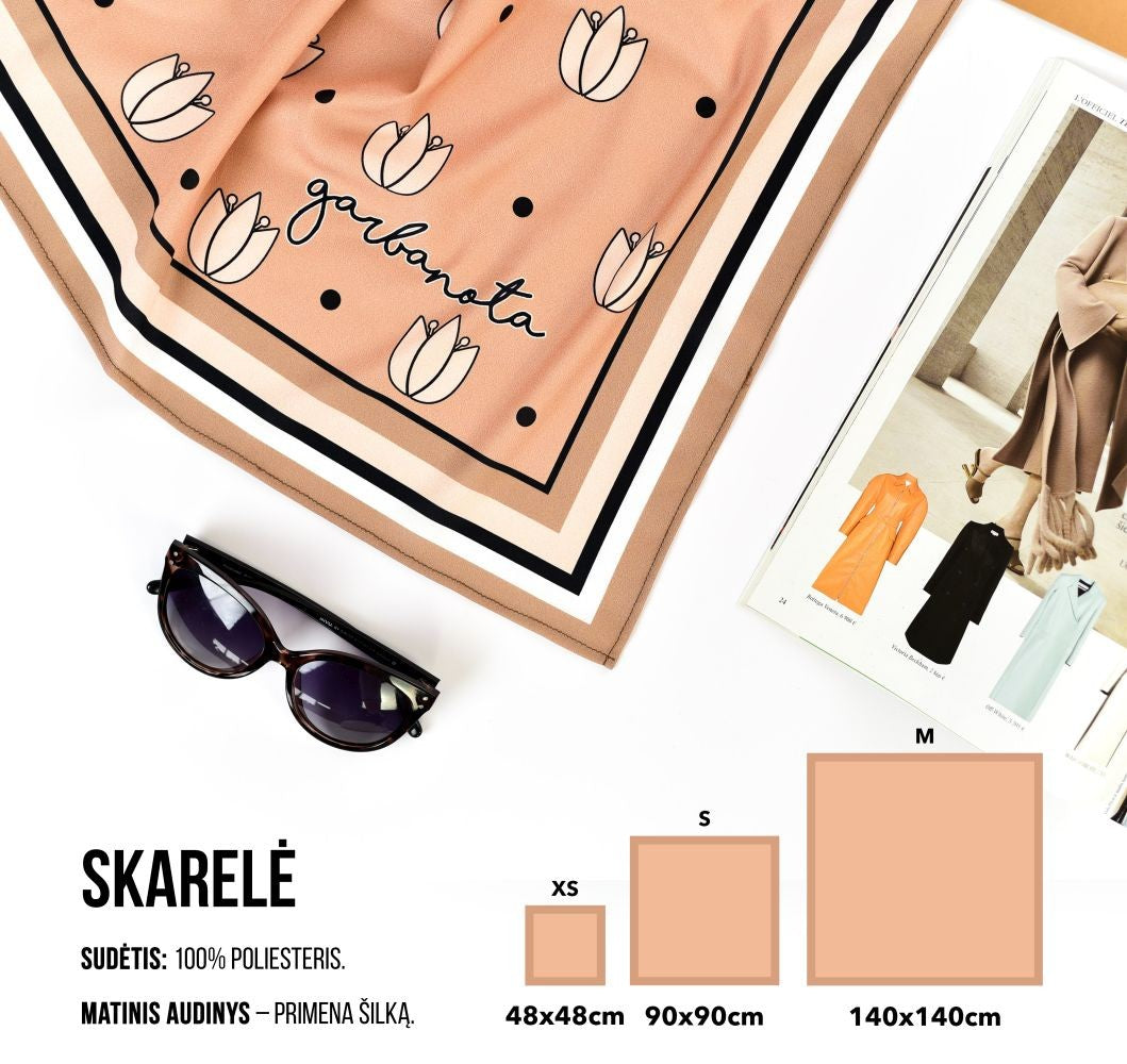 Scarf Curly Little Leopard