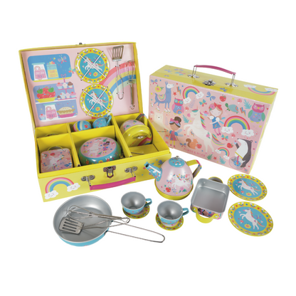 Tea and Cooking Set for Kids with Music - Rainbow Fairy