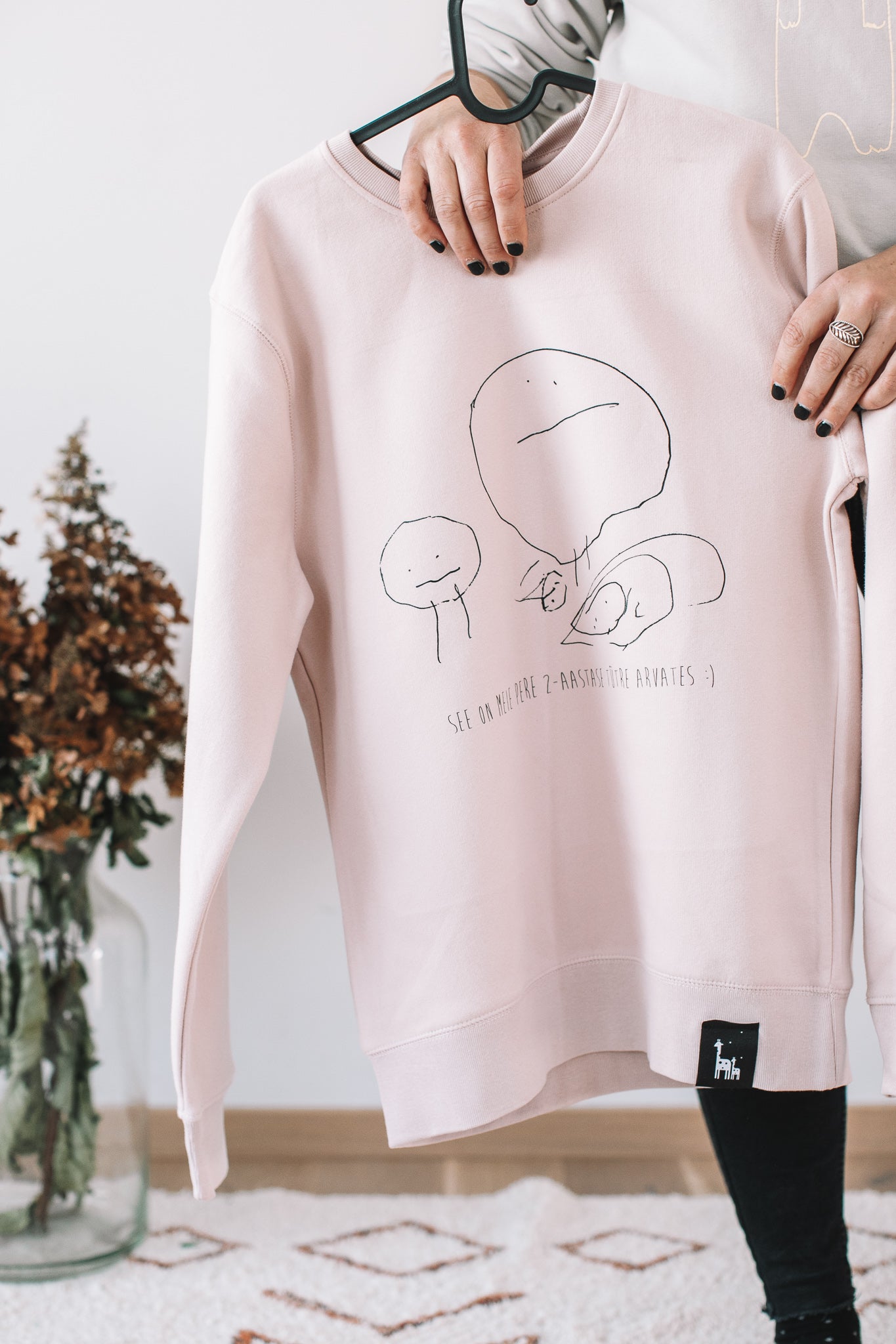 Sweatshirt With Your Child's Drawing