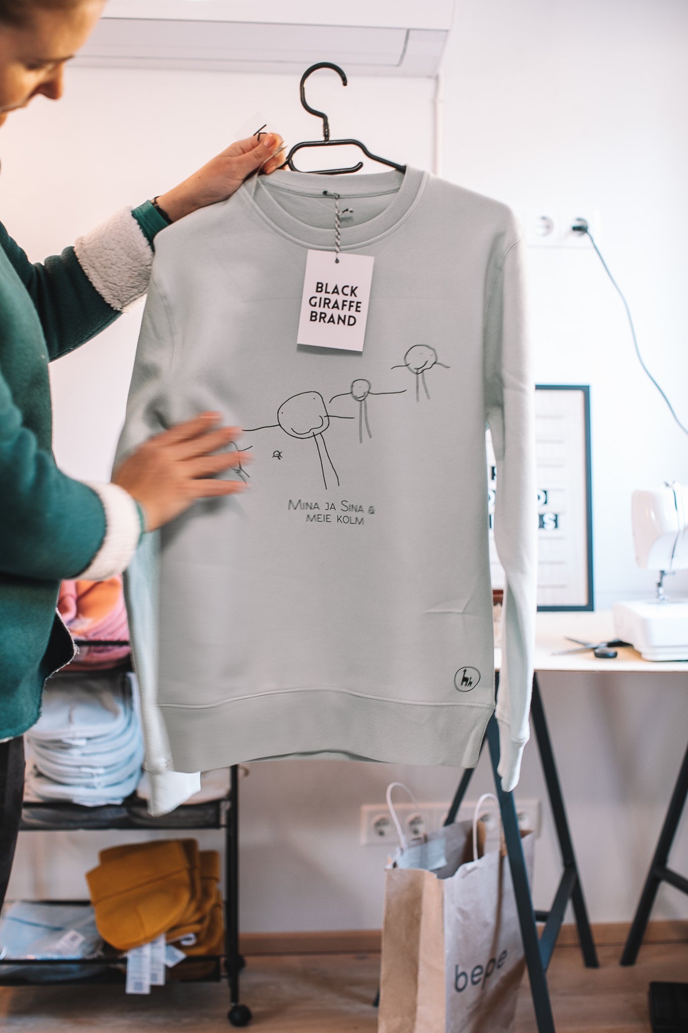 Sweatshirt With Your Child's Drawing