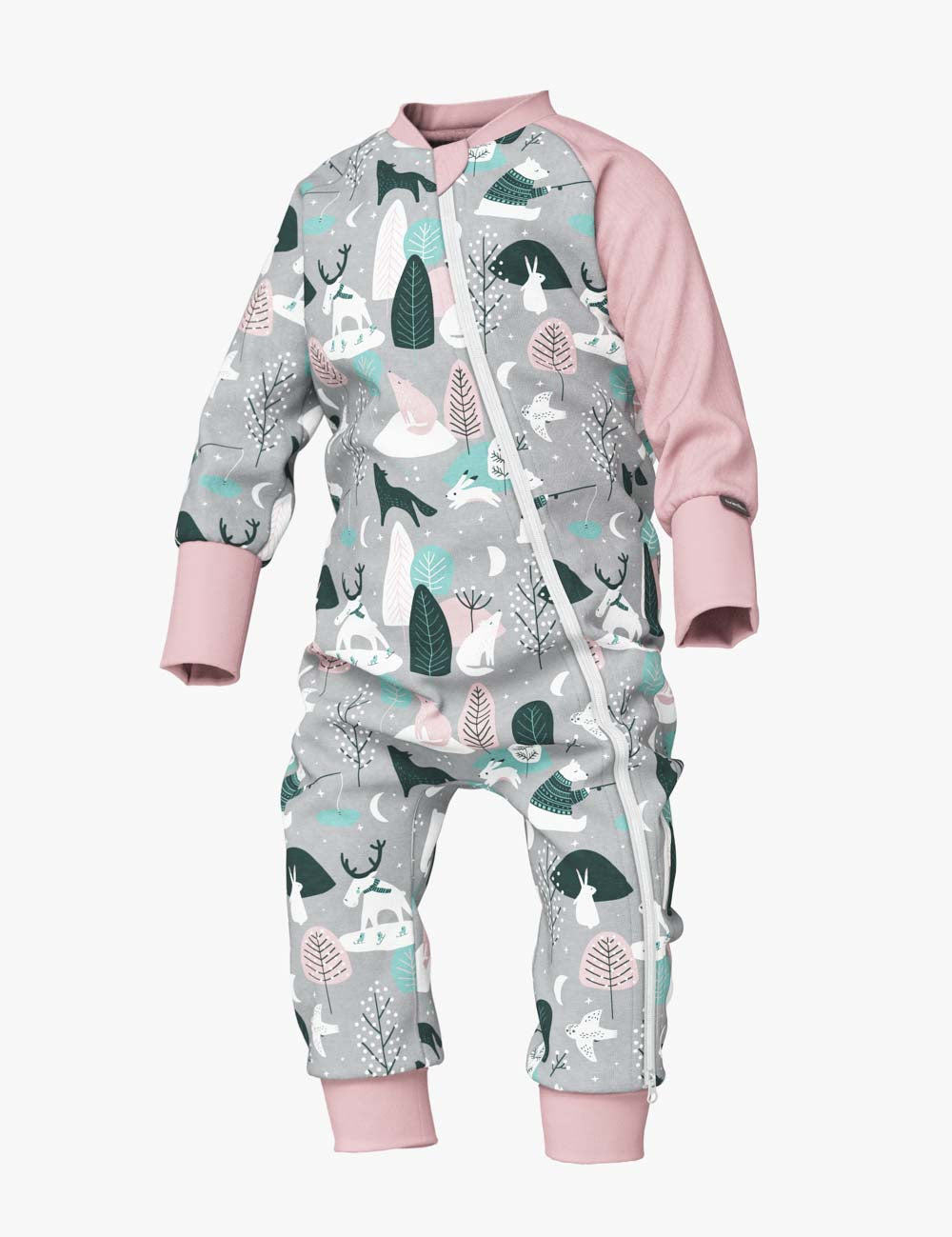 Baby Sleepsuit FREDA - Winter Animals