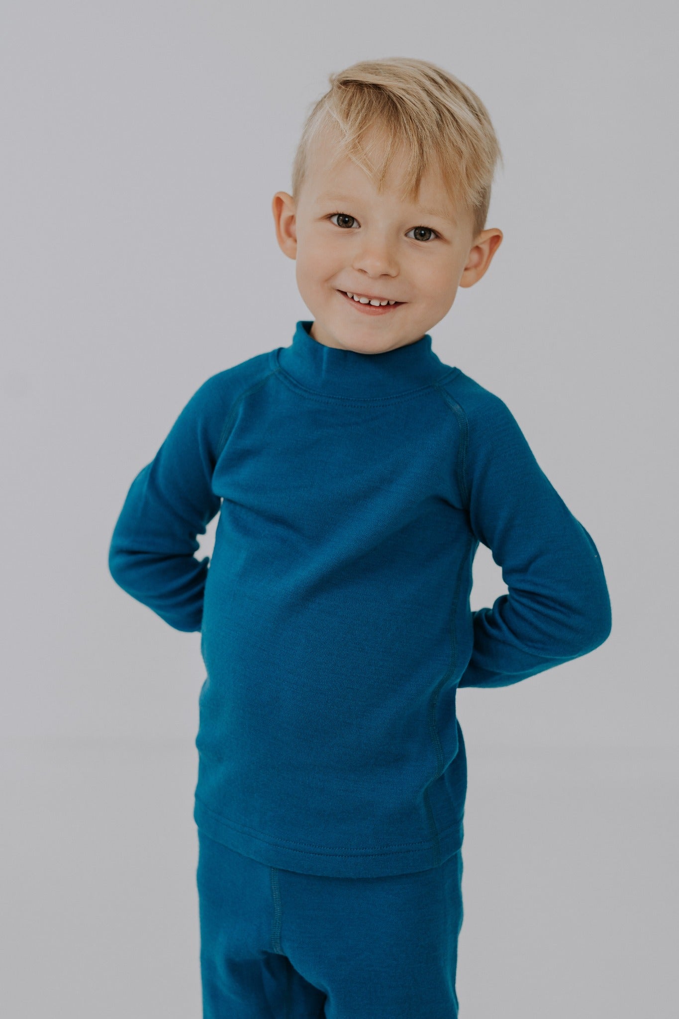 Kids 100% Merino Wool Shirt LOVISA