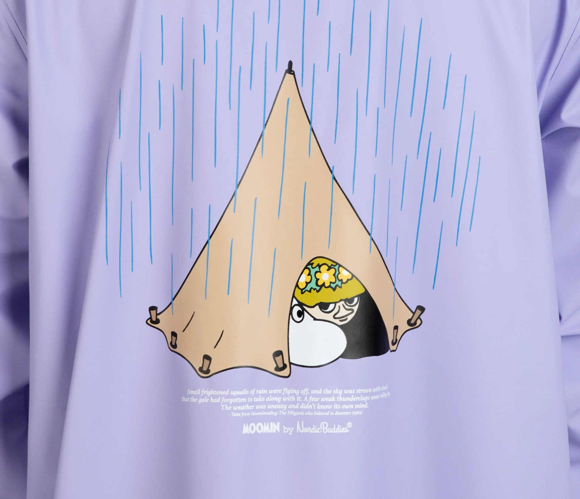 Moomin Adventure Rain Jacket - Lilac