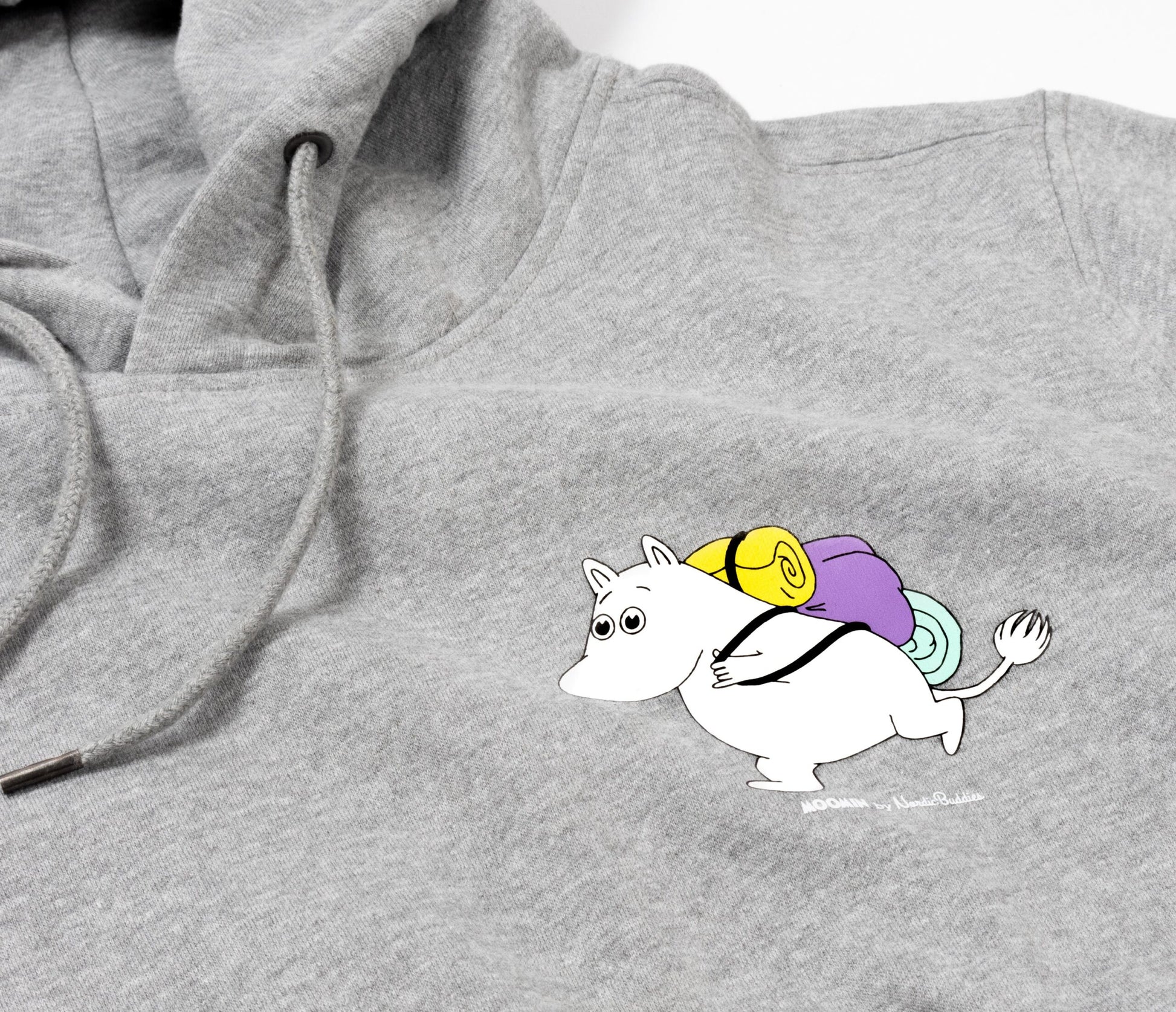 Premium Hoodie Moomintroll - Grey