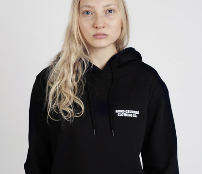 Moomintroll's Temper Hoodie Unisex - Black