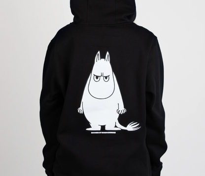 Moomintroll's Temper Hoodie Unisex - Black