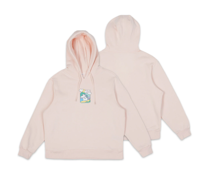 Moomintroll's Adventure Hoodie Ladies - Light Pink