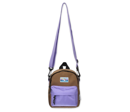 Moomintroll Adventure Cross Body Bag - Brown and Lilac