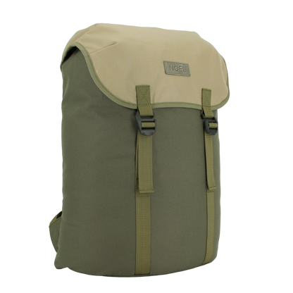 Cafe Backpack with G-hook - Khaki & Beige