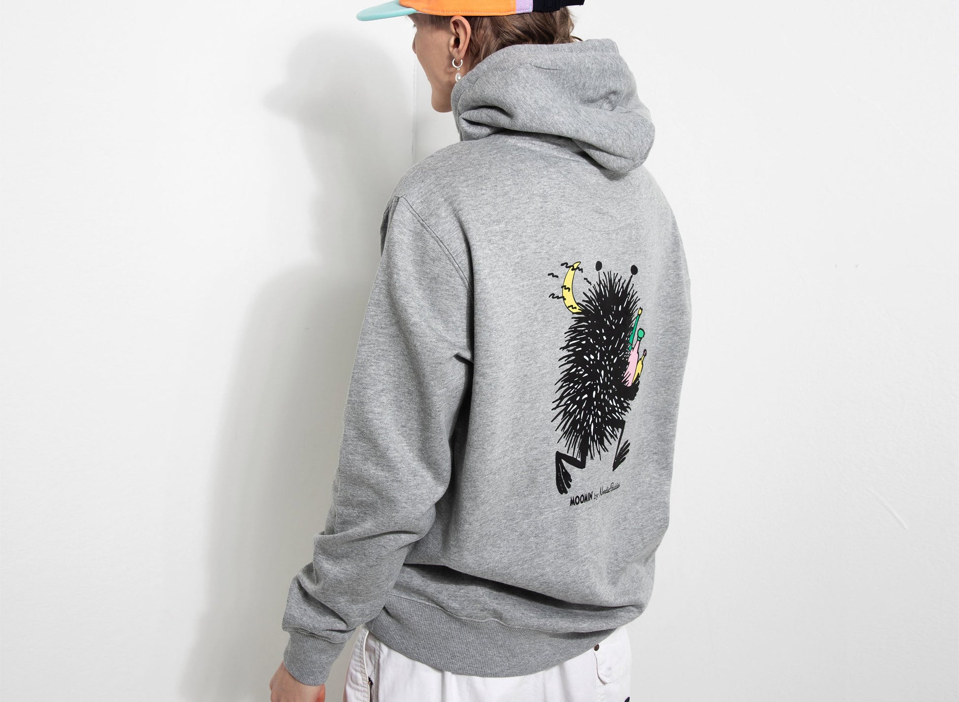 Premium Unisex Heavy Cotton Hoodie Stinky - Grey