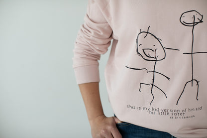 Sweatshirt With Your Child's Drawing