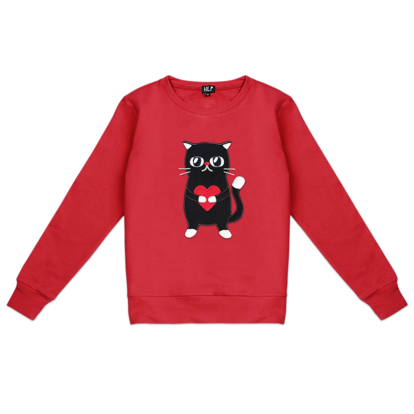 Women’s Heartful Cat Sweatshirt