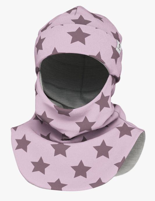 Thermal Merino Balaclava For Kids CLAVAN - Stars