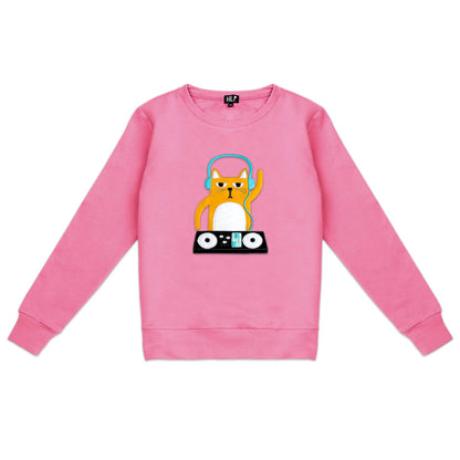 Women’s DJ Cat Sweatshirt