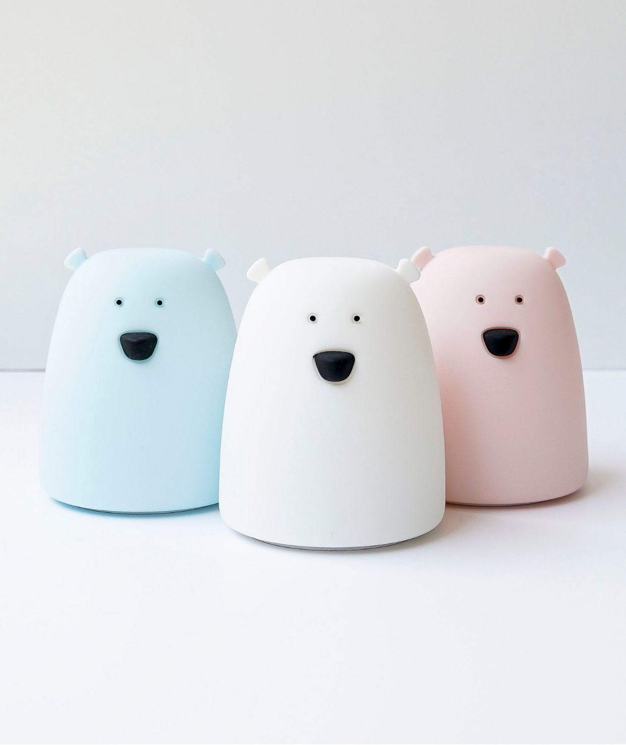 Little Bear Silicone Lamp - Pink