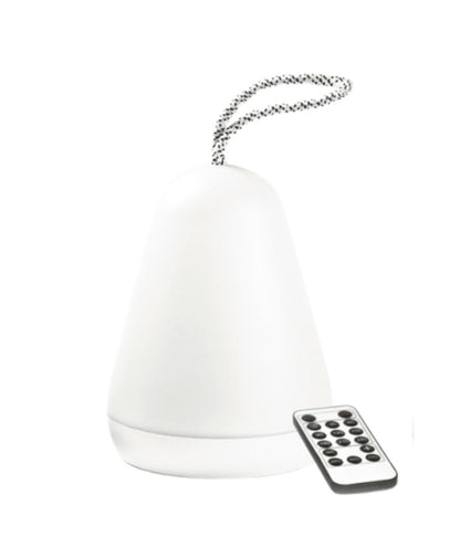 Lantern Lamp with Remote - White