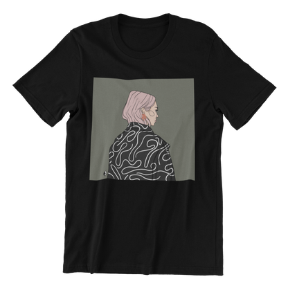 Unisex Organic Cotton T-shirt with Illustration - Going Places