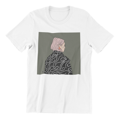 Unisex Organic Cotton T-shirt with Illustration - Going Places