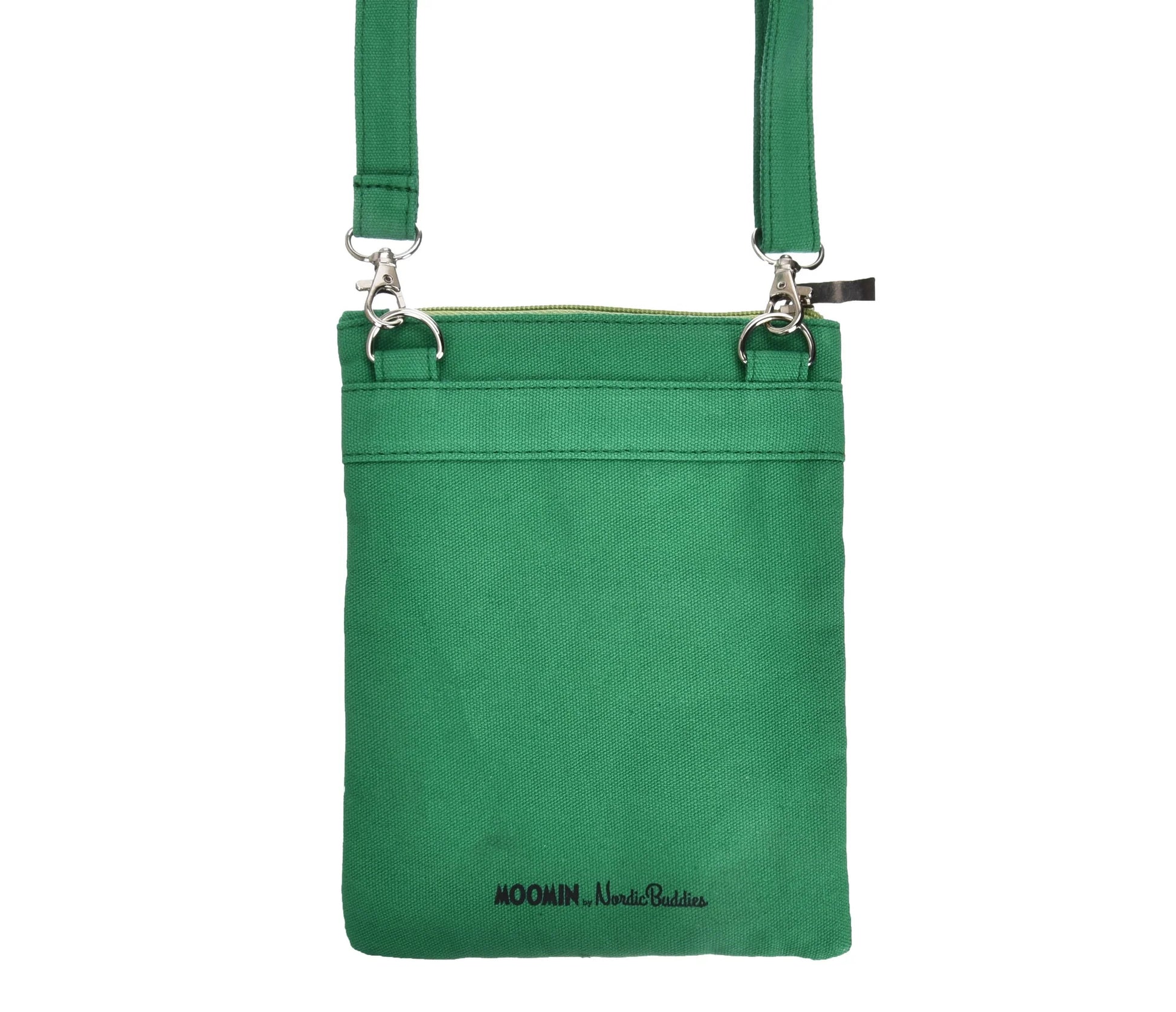 Moomintroll Adventuring Neck/Passport Bag - Green