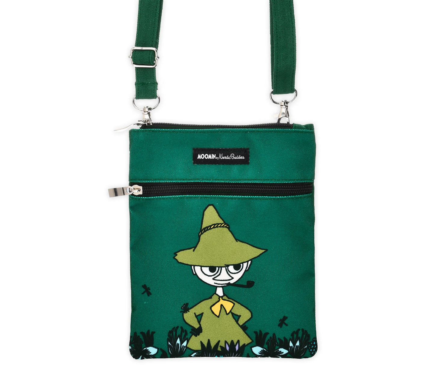 Snufkin's Thoughts Neck Bag - Dark Green