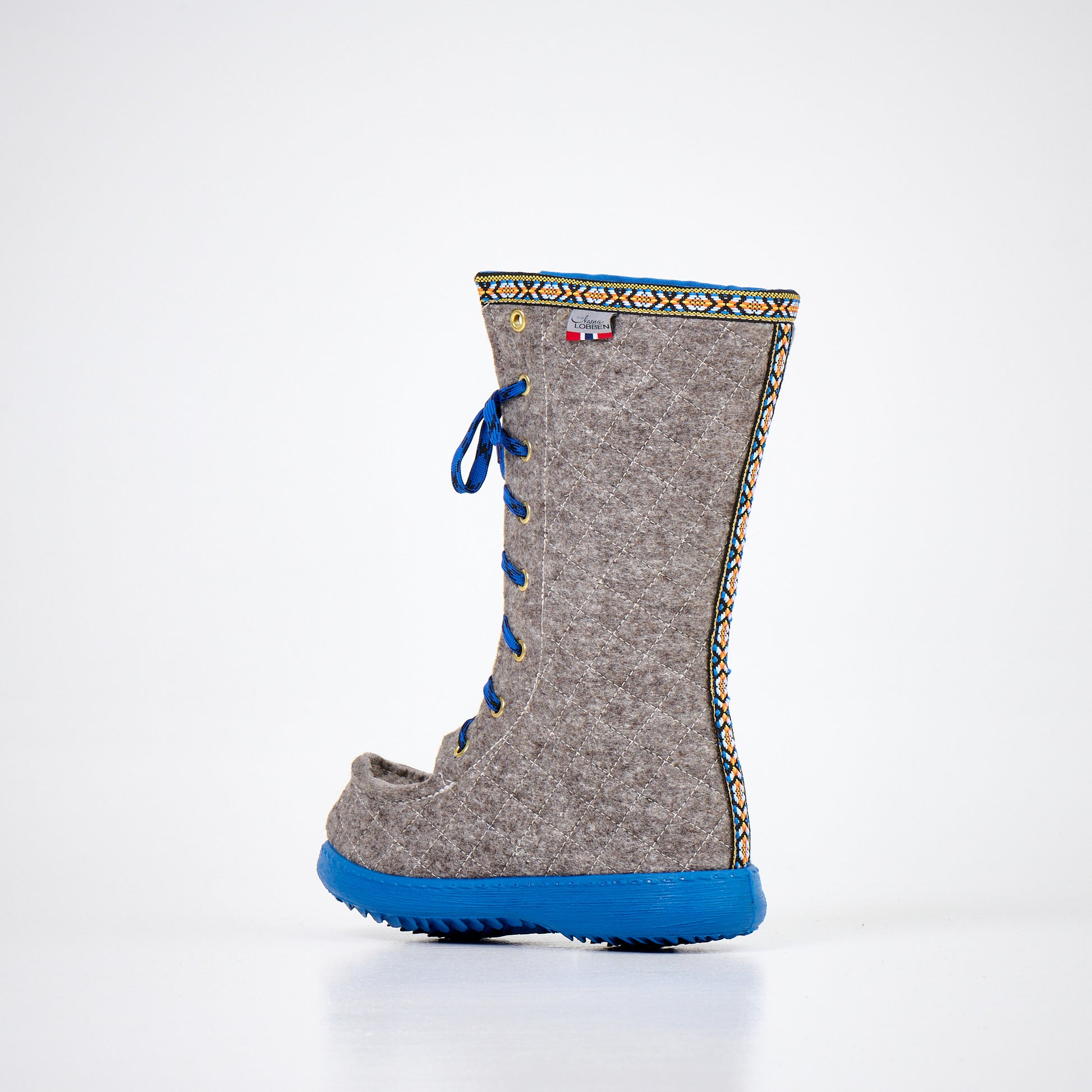 Polar Lobben Felt Boots - Grey