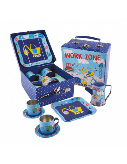 Tea and Cooking Set for Kids - Construction