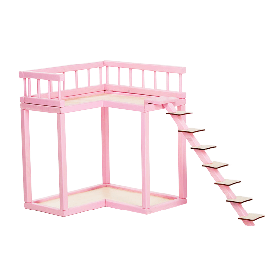 Dollhouse Balcony - Pink