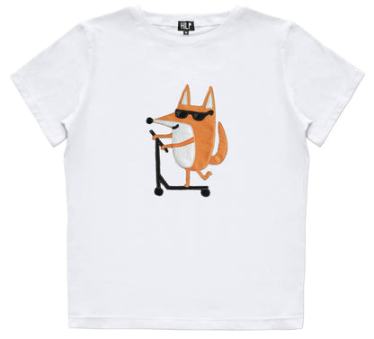 Women’s Scootering Fox T-Shirt