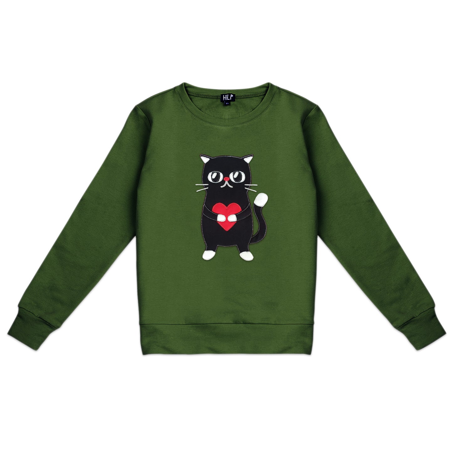 Women’s Heartful Cat Sweatshirt