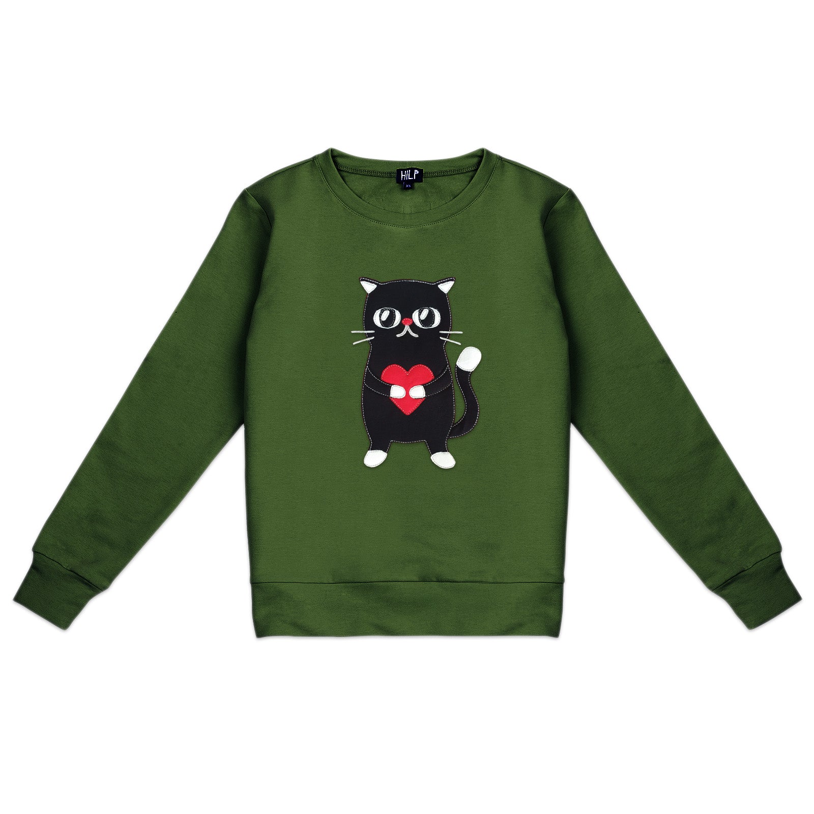 Women’s Heartful Cat Sweatshirt